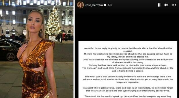 Mbappé, la presunta fiamma Rose Bertram sbotta su Instagram: «Basta dire bugie sul mio conto»