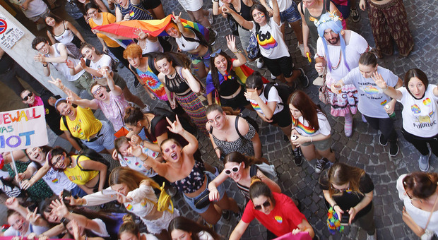 La manifestazione del Pride a Treviso al centro della polemica