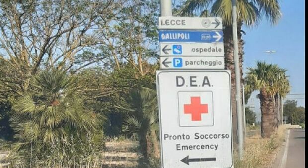 Inglese "maccheronico" sui cartelli per il pronto soccorso: emergency diventa "emercency"