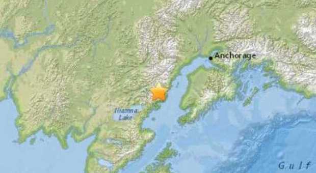 Scossa di terremoto di magnitudo 6.3 ​nella costa meridionale dell'Alaska
