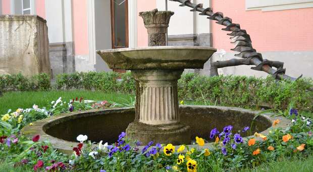 Mann, al via il restauro delle fontane del giardino orientale sostenuto da Acqua Campania