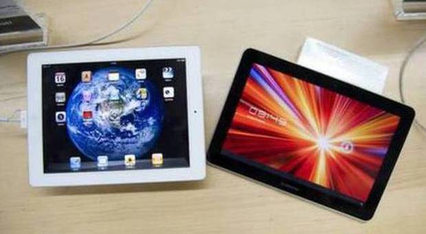 Tablet, calano le vendite mondiali: Apple a -18%, Samsung a -24%