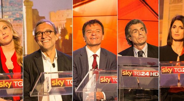 Roma, i candidati sindaco a duello su buche, sicurezza e Olimpiadi. Confronto su Sky, c'è anche Raggi