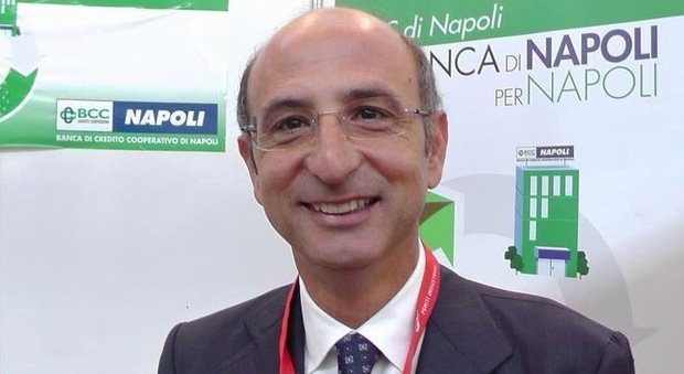 Il presidente della Bcc di Napoli Amedeo Manzo