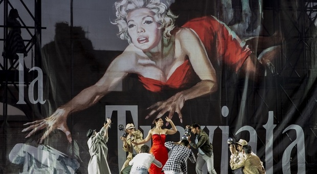 La Traviata andata in scena alle Terme di Caracalla