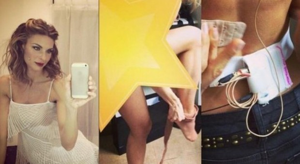 Martina Colombari nuda su Instagram