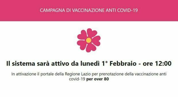 Vaccino per gli over 80 nel Lazio, attivo il sito per la prenotazione. Dopo il tilt, già 2200 prenotati in 7 minuti