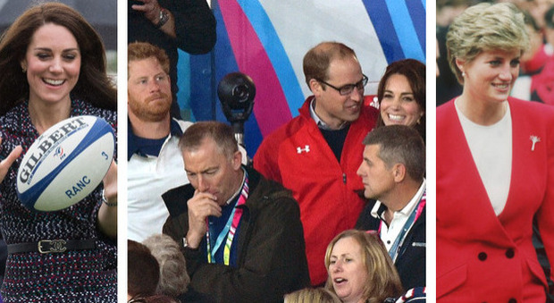 Kate Middleton nominata madrina del rugby inglese, il marito William è patrono degli acerrimi rivali gallesi