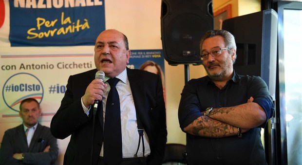 Rieti, i Sovranisti di Alemanno e Chicco Costini spingono la candidatura di Cicchetti