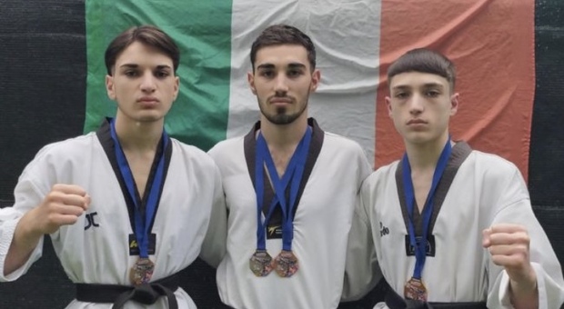 Tre fratelli, quattro medaglie al torneo nazionale Tournament 3