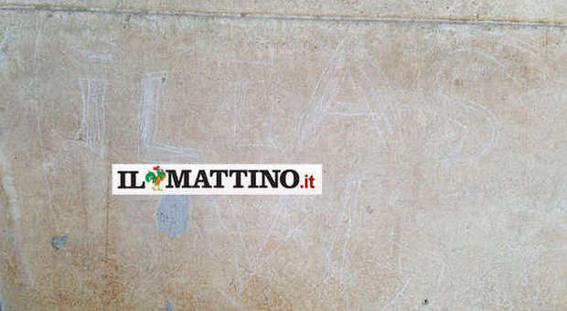 Pompei, 14enne belga incide il suo nome sugli affreschi