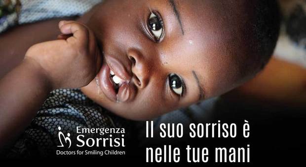 'Doniamo un sorriso', dal 1 ottobre al 6 novembre un sms solidale per aiutare i bimbi malati dei paesi più poveri