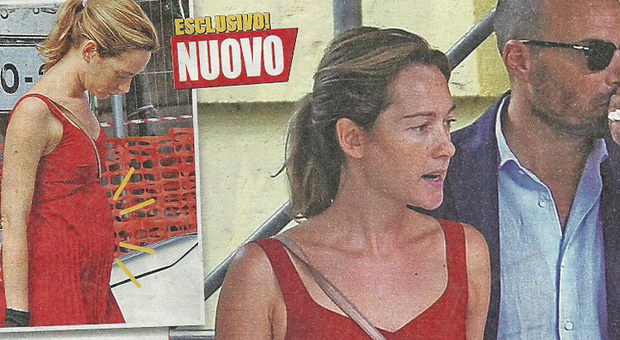 Cristiana Capotondi, pancino sospetto con Andrea Pezzi: «Dodici anni insieme»