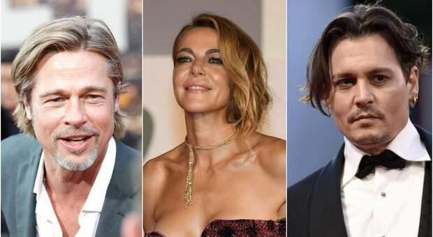 Claudia Gerini respinta da Johnny Depp: «Gli misi il mio numero nel cappello e non mi richiamò. E quella cena Brad Pitt...»