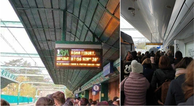 Roma, treni cancellati e ritardi da capogiro. Rabbia e frustrazione tra i pendolari: «Era meglio andare a piedi»
