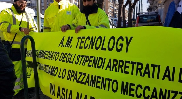 I lavoratori di AmTecnology di nuovo in sciopero