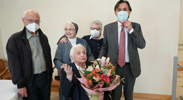 Antonietta Marcato, la donna più longeva di Padova ha compiuto 108 anni