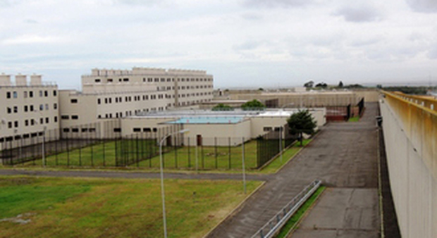 Il carcere di Civitavecchia dove è recluso il romeno
