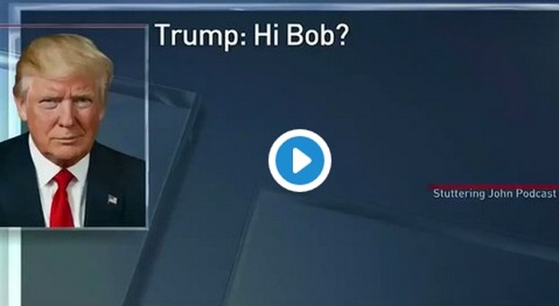 «Pronto Donald?», lo scherzo telefonico del comico a Trump