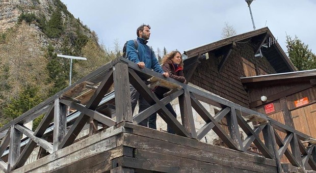 immagine Bolzano, mollano laurea e posto fisso per gestire un rifugio a quota 1800 m