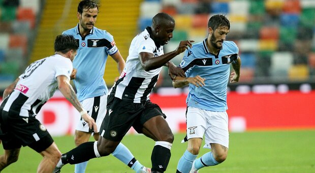 La Lazio non vince più: lo 0-0 a Udine costa il secondo posto