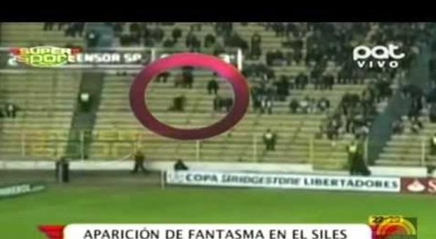 Il fantasma allo stadio in Bolivia