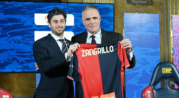 Genoa, Zangrillo si presenta: «Sheva garanzia, i nostri tifosi ci sostengano»