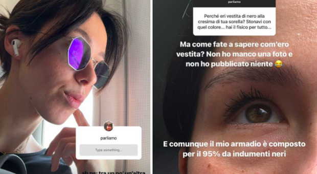Aurora Ramazzotti e le critiche al look per la cresima della sorella Sole: «Arrestatemi avanti»
