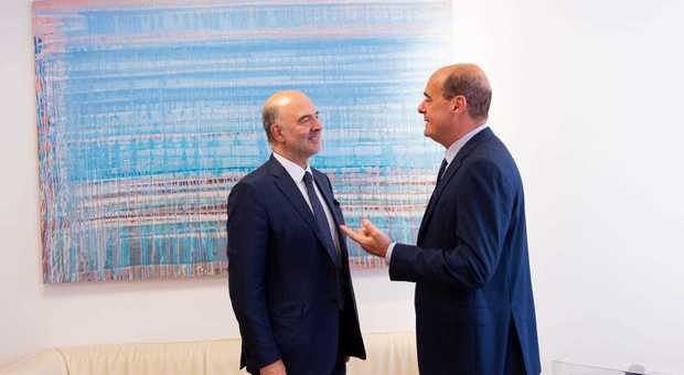 Manovra, Zingaretti vede Moscovici: condivide le mie preoccupazioni