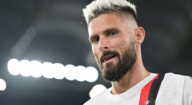 Milan, tegola Giroud: infortunio in Nazionale con la Francia, derby a rischio. Cosa è successo