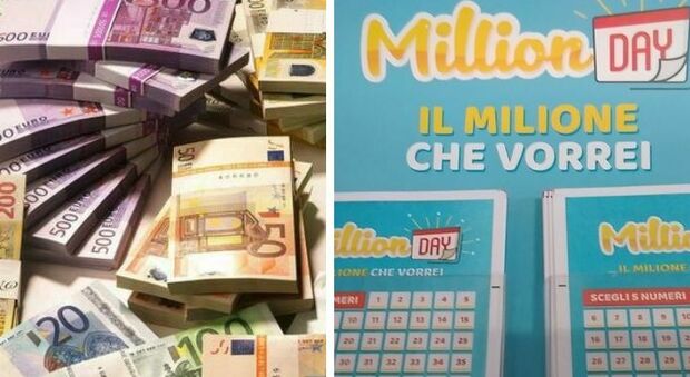 Million day, gioca 4 euro e incassa un milione. Caccia al vincitore: «È un cliente della ricevitoria»
