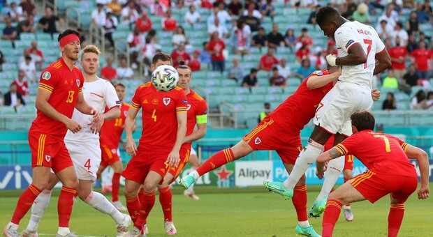 Galles-Svizzera 1-1, Moore risponde al gol di Embolo