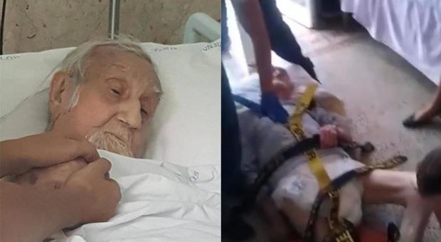 Nonno Mariano, il 91enne malato terminale sfrattato per volere dei parenti