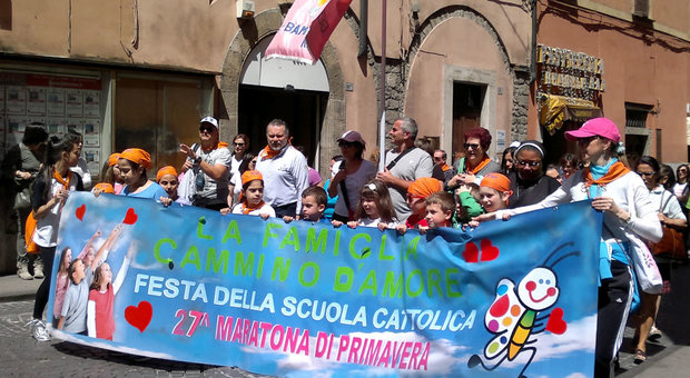 Rieti, Festa della scuola cattolica: domenica Maratona di primavera, il 23 musical al Flavio
