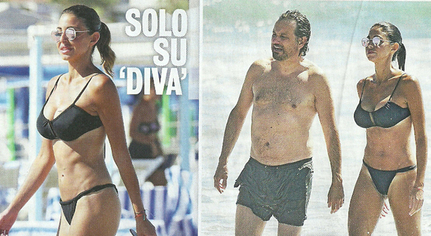 Leonardo Pieraccioni e la fidanzata "segreta" Teresa Magni, giornata al mare con siparietto hot