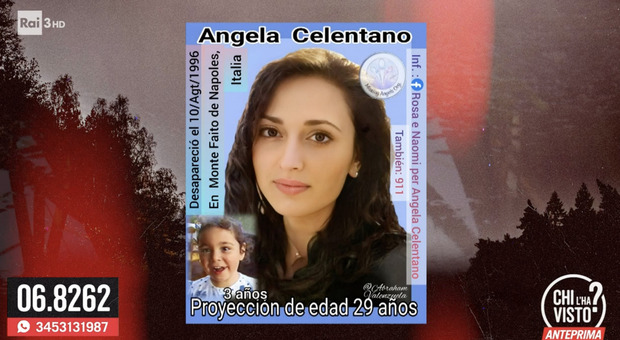 Non finiscono le ricerche di Angela Celentano, la ragazza napoletana scomparsa a soli 3 anni