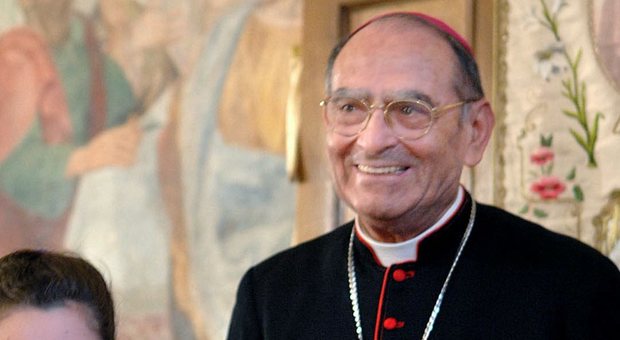 Il vescovo emerito Alfredo Magarotto