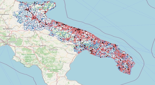 Incidenti stradali in Puglia, l'anno nero: 25 al giorno con morti e feriti