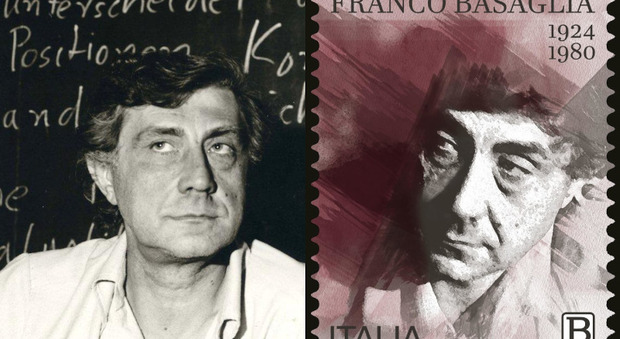 Franco Basaglia e il francobollo a lui dedicato