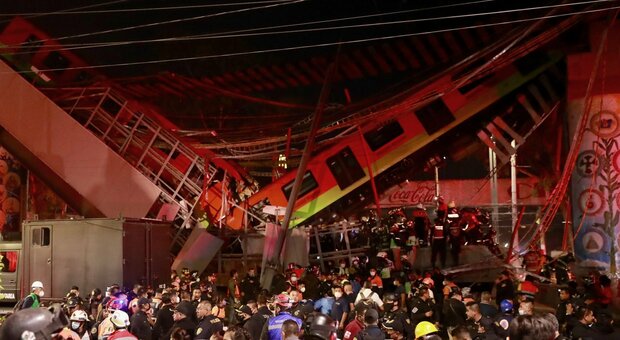 Città del Messico, la metro crolla sulla strada: 13 morti e almeno 70 feriti