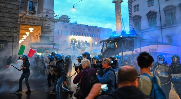 Scontro no Green pass a Roma, si teme escalation nella settimana dello sciopero e del G20