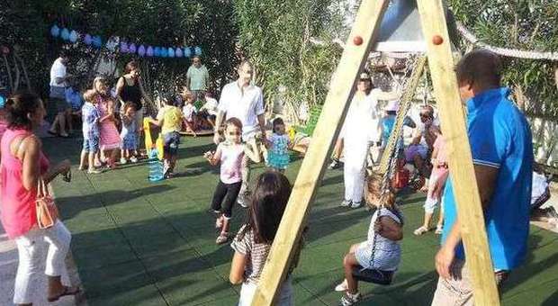 Inaugurato a Capri il nuovo parco giochi per i più piccini