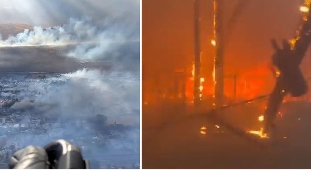 Hawaii in fiamme, 36 morti a Maui. Incendi alimentati dall'urugano Dora. Gente in fuga si tuffa nel Pacifico