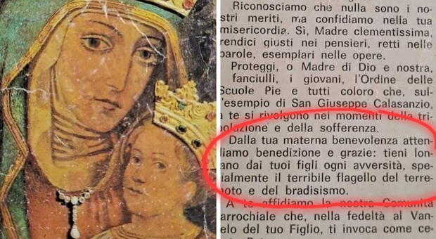 Terremoto a Pozzuoli: una Madonna contro il Bradisismo