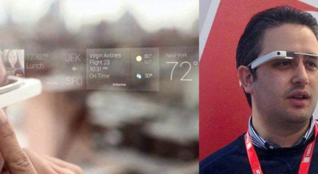 Stefano, 30 anni, primo padovano in giro per la città con i Google Glass