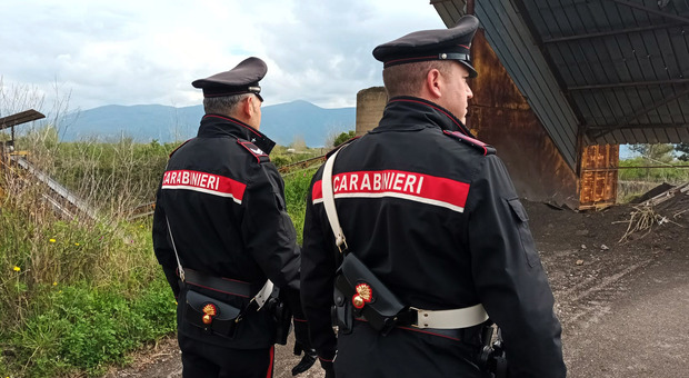 L'intervento dei carabinieri a Castelfranci