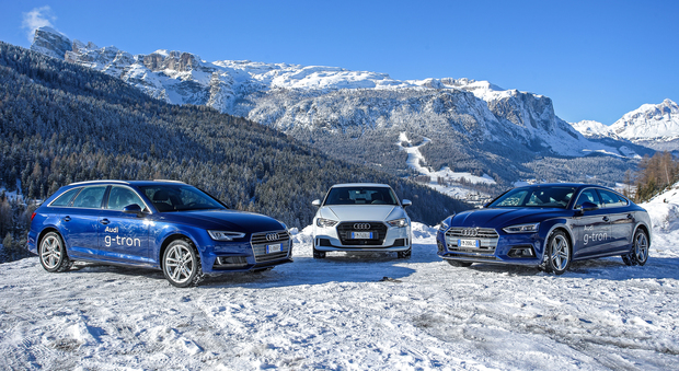 Le Audi g-tron: A3, A4 Avant e A5 Sportback alimentate a gas
