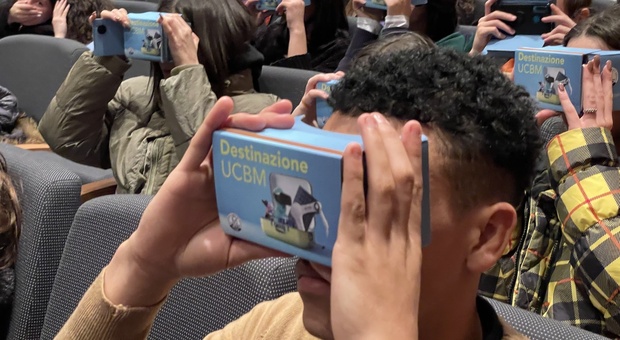 Montalto fa il pienone di studenti, in 400 nella realtà virtuale per l'Università Campus Bio-medico Roma
