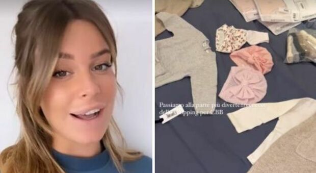 Sophie Codegoni, tutto pronto per l'arrivo di Celine: «Sono emozionata, ho ricevuto tutti i vestitini che avevo comprato»