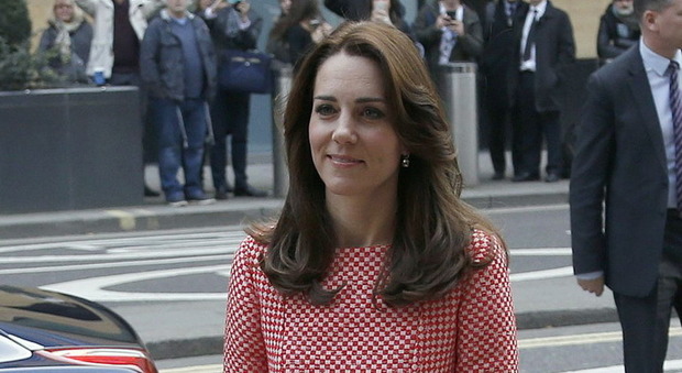 La duchessa di Cambrige Kate Middleton